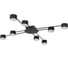 Светильник потолочный ARTE LAMP A1527PL-8BK 1