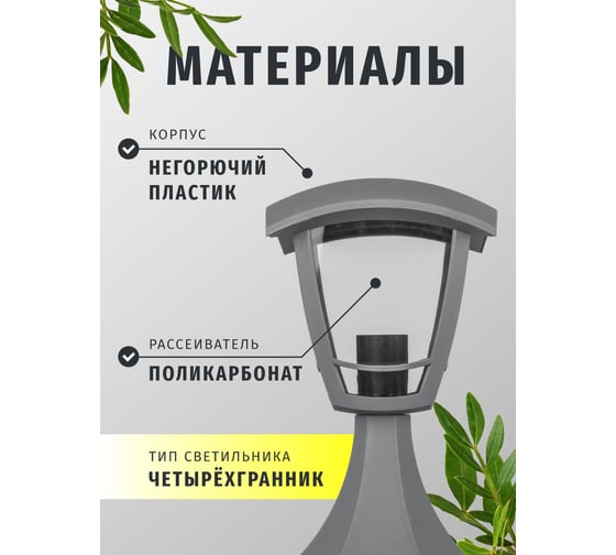 Светильник Navigator 80 460 NOF-P03-GR-IP44-E27 80460