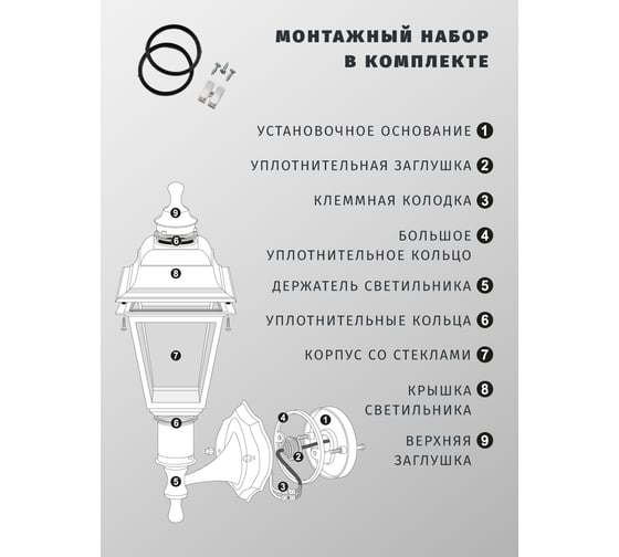 Светильник Navigator 80 488 NOF-PG30-001-IP44-E27 80488