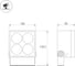 Светильник Arlight ALT-BLOCK-S130x130-15W Day4000 1шт 055242 3