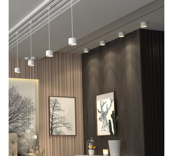 Накладной светодиодный светильник NOVOTECH LED 12W PATERA 358651