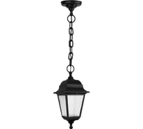 Светильник уличный четырехгрник TDM ELECTRIC, подвес, пластик, рассеиватель пластик, черный SQ0330-0766