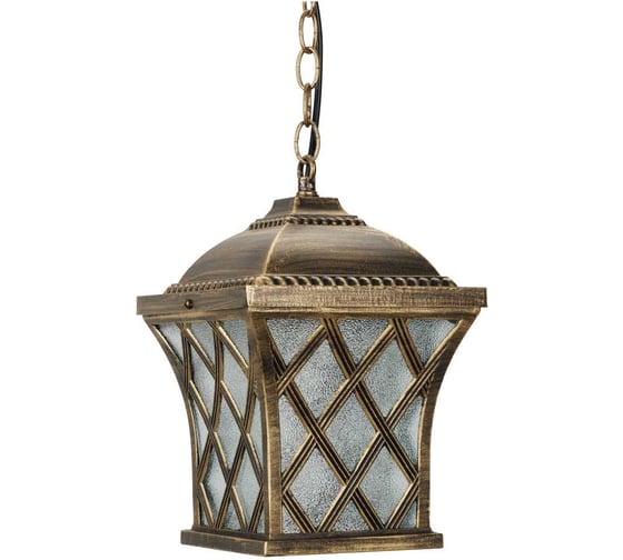 Светильник уличный TDM ELECTRIC "Прованс" 100 Вт, подвес, шагрень/бронза Е27 SQ0330-0092