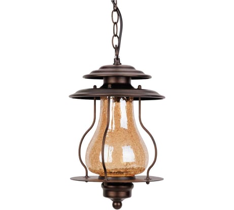 Светильник уличный TDM ELECTRIC "Рим" 60 Вт, подвес, алюминий, янтарное/кофейный, Е27 SQ0330-0211