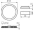 Светильник встраиваемый светодиодный KANLUX 12 вт ROUNDA V2LED12W-NW-SR 28930 2