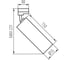 Трековый светильник KANLUX белый ACORD ATL2 GU10 W 33138 4