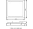 Накладной светодиодный светильник KANLUX TYBIA LED 38W 4000К NW 24640 6