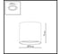 Потолочный светильник ODEON LIGHT OBEN LED 8W 7128/8CL 7