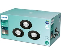 Встраиваемый светильник Philips DIVE SL261 RD 070 5.5W 27K BL IP65R 3PK 929002680333