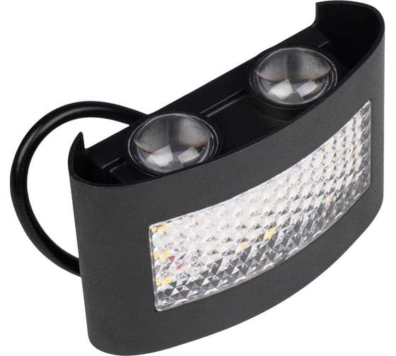 Светильник светодиодный настенный Jazzway PWL-81130 4Вт+2Вт 540лм 4000K BL черный 230В IP54 5068698 1