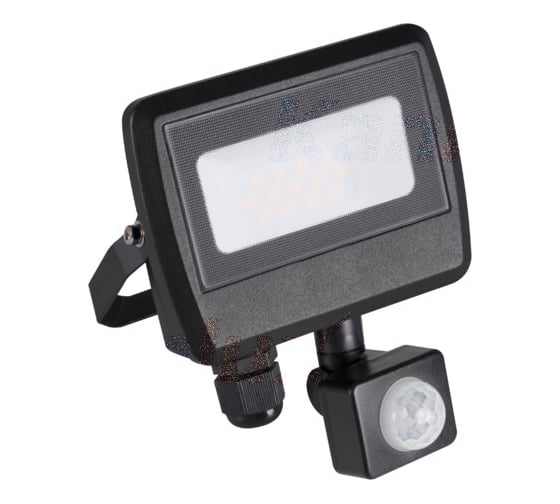 Прожектор светодиодный KANLUX 10вт с датчиком движения ANTEM LED NW-SE B 4000К 33205 1