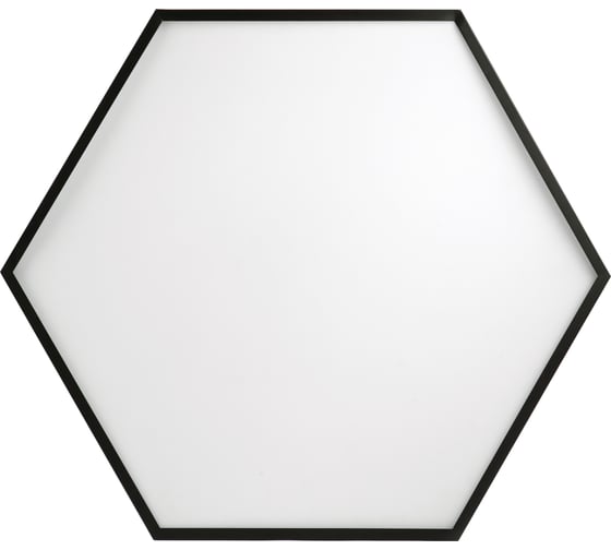 Светильник ЭРА светодиод Geometria Hexagon SPO-121-B-40K-038 38Вт 4000К 4000Лм черный Б0050551