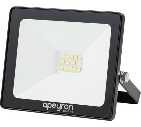 Светодиодный прожектор LED Apeyron 20 Вт, 6500К, 1600 лм, IP65, smd, 111х91х25мм, черный / 05-38