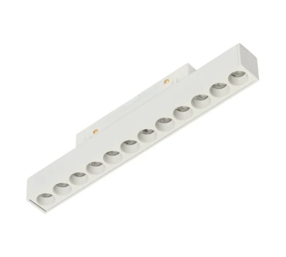 Трековый магнитный светодиодный светильник MyFar 12W 48V FlowPoint MT0211-12W3K-W 1