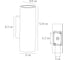 Уличный светильник ARTE LAMP A1307AL-2BK 5