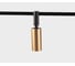 Трековый светодиодный светильник Italline IT010-4018 gold 3000K 2