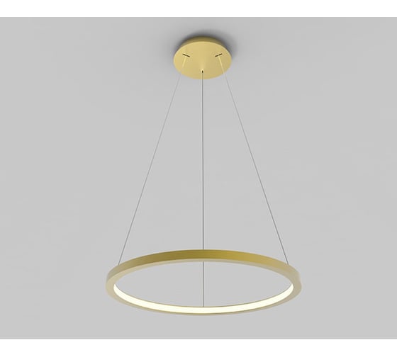 Подвесной светодиодный светильник Italline IT013-6028 gold 3000K 1