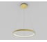 Подвесной светодиодный светильник Italline IT013-6028 gold 3000K 1