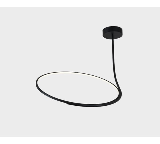 Подвесной светодиодный светильник Italline IT013-6025 black 3000K 1