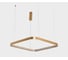 Подвесной светодиодный светильник Italline IT013-6024 gold 3000K 1