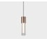 Подвесной светодиодный светильник Italline IT014-0204 rose gold 1