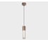 Подвесной светодиодный светильник Italline IT014-0204 rose gold 2