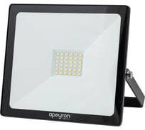 Светодиодный прожектор LED Apeyron 50Вт, 6500К, 4000 лм, IP65, smd, 171х151х25мм, черный / 05-40