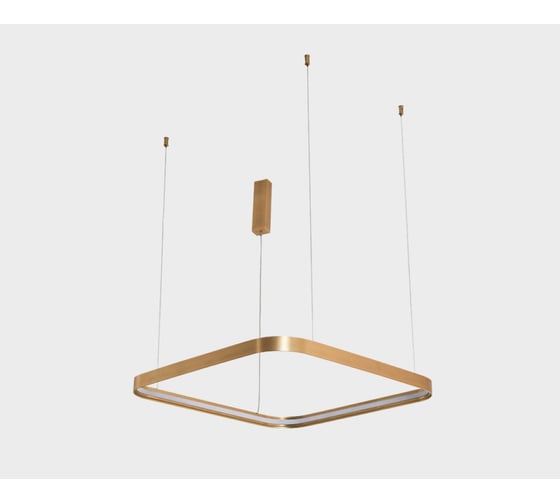 Подвесной светодиодный светильник Italline IT013-6031 gold 3000K 1