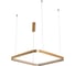 Подвесной светодиодный светильник Italline IT013-6031 gold 3000K 2