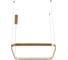 Подвесной светодиодный светильник Italline IT013-6031 gold 3000K 4