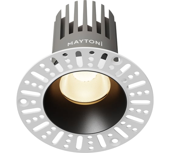 Встраиваемый светильник Maytoni DL121-15W-3K-TRS-B 1