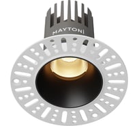Встраиваемый светильник Maytoni DL124-10W-2.7K-TRS-B