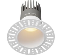 Встраиваемый светильник Maytoni Technical DL120-10W-3K-TRS-W