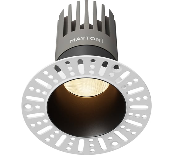 Встраиваемый светильник Maytoni DL122-15W-3K-TRS-B 1