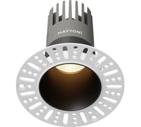 Встраиваемый светильник Maytoni DL120-10W-3K-TRS-B