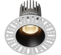 Встраиваемый светильник Maytoni DL124-10W-3K-TRS-B