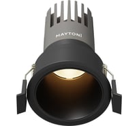 Встраиваемый светильник Maytoni DL116-10W-3K-B