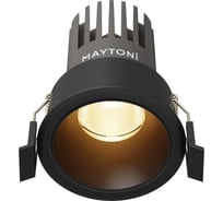 Встраиваемый светильник Maytoni DL115-10W-3K-B