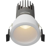 Встраиваемый светильник Maytoni DL116-10W-3K-W