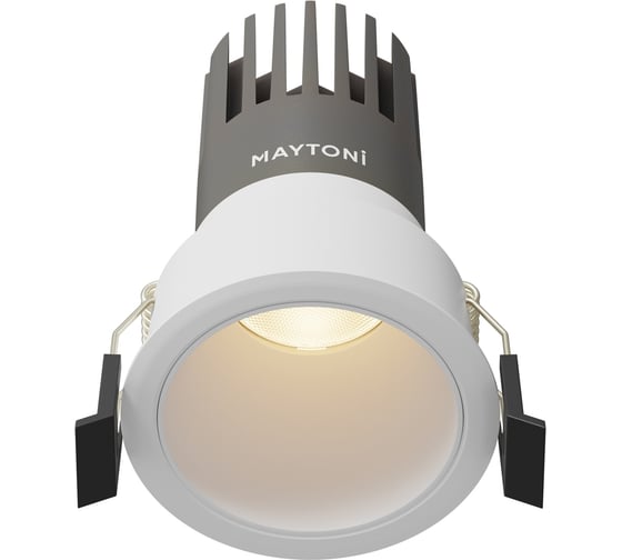 Встраиваемый светильник Maytoni DL116-10W-3K-W 1