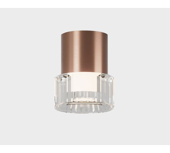 Потолочный светодиодный светильник Italline IT014-0202 rose gold 1