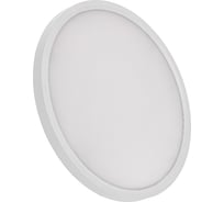 Настенно-потолочный LED светильник КОСМОС SLIM WHITE 38Вт 4500K 2700Лм 400x25мм KSlim38w_W4500K