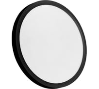 Настенно-потолочный LED светильник КОСМОС SLIM BLACK 28Вт 4500K 2398Лм 300x25мм KSlim28w_B4500K