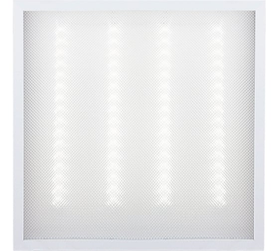 Универсальная LED панель ULTRAFLASH LTL-6060-32 36 Вт, 4000К, 3600 лм, призма, ЕМС, 595х595х17мм 16046 1