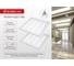 Светодиодная панель Ultraflash LTL-6060-33 (36 Вт., 6500К, 3600 лм, опал, ЕМС, 595х595х17) 16047 3