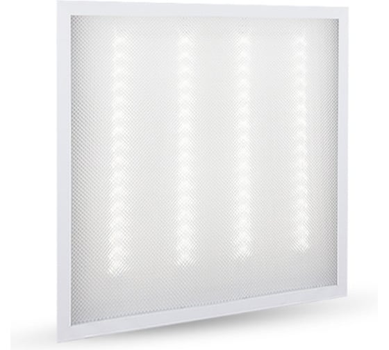 Универсальная LED панель ULTRAFLASH LTL-6060-28 40 Вт, 6500К, 4000 лм, призма, ЕМС, 595х595х17мм 16049 1