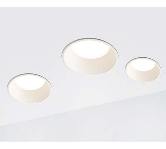 Встраиваемый светодиодный светильник Italline IT06-6013 black 3000K 1