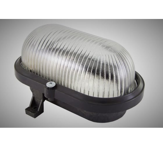 Светильник ФОРСВЕТ НБП 02-60-004.02 У3 Евро корпус б/р полипропилен черный упаковка 8 шт НБП 02-60-004.02 У3 "Евро" черный 1