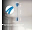 Пластиковый патрон TDM Е27 с подвесом 1 м, синий SQ0335-0066 3