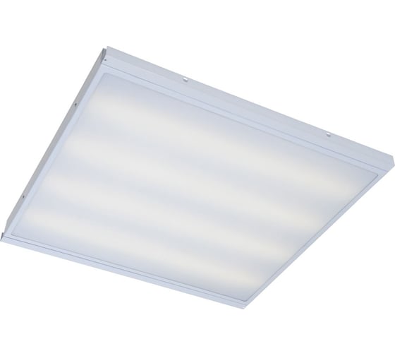 Универсальный офисный светодиодный светильник Ledcraft Клип-ин 40 Вт IP54 605x605x48 мм 4000К Опал 1619030008 1